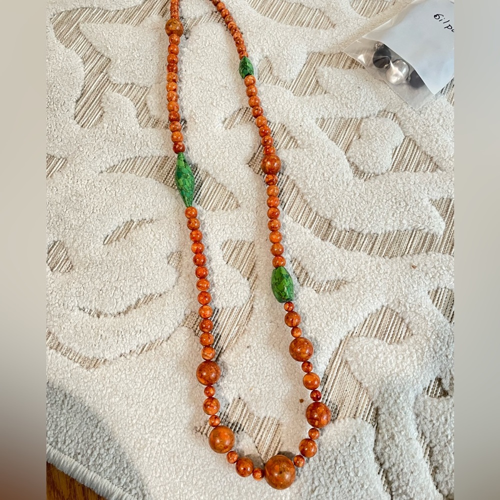 Silpada Cornelian Long Necklace
